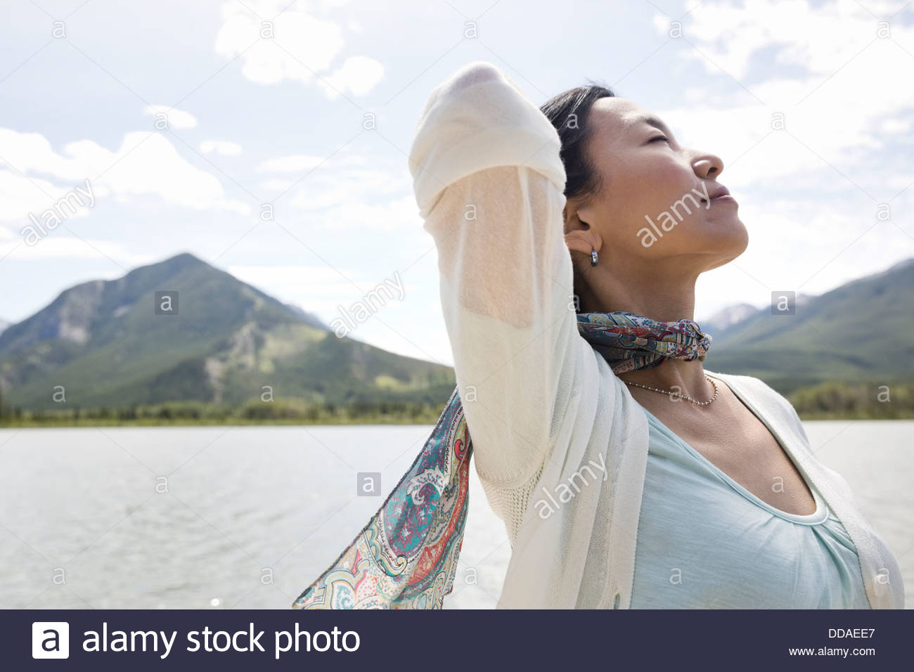 Japanese mature woman hi-res stock photography and images - Alamy