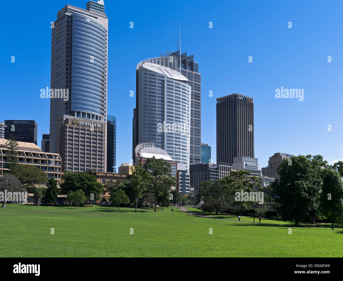 dh The Domain SYDNEY AUSTRALIA Skyscraper buildings Central Business District city skyline