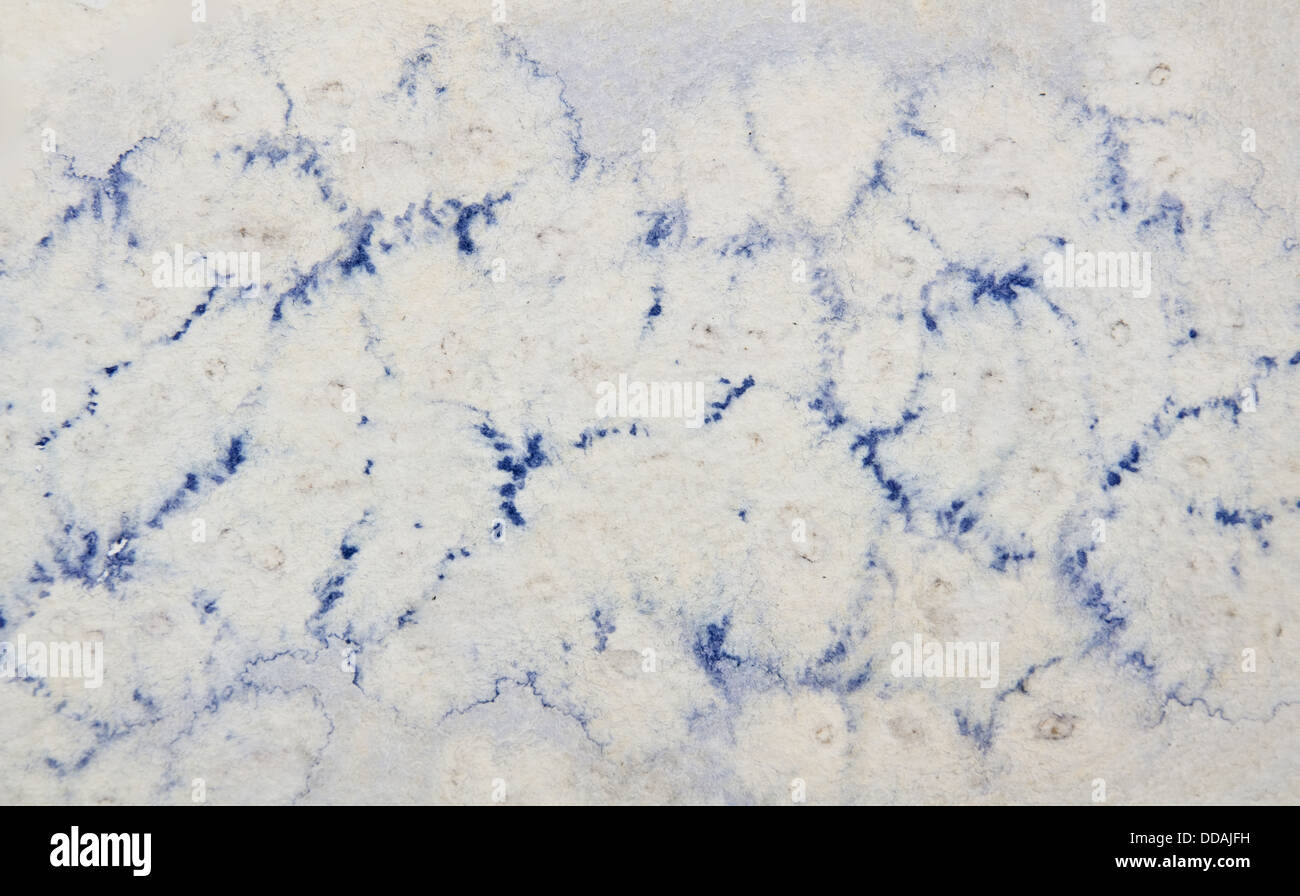 Patterned Salt This is a salt pattern blue on white watercolor pattern and texture in ...