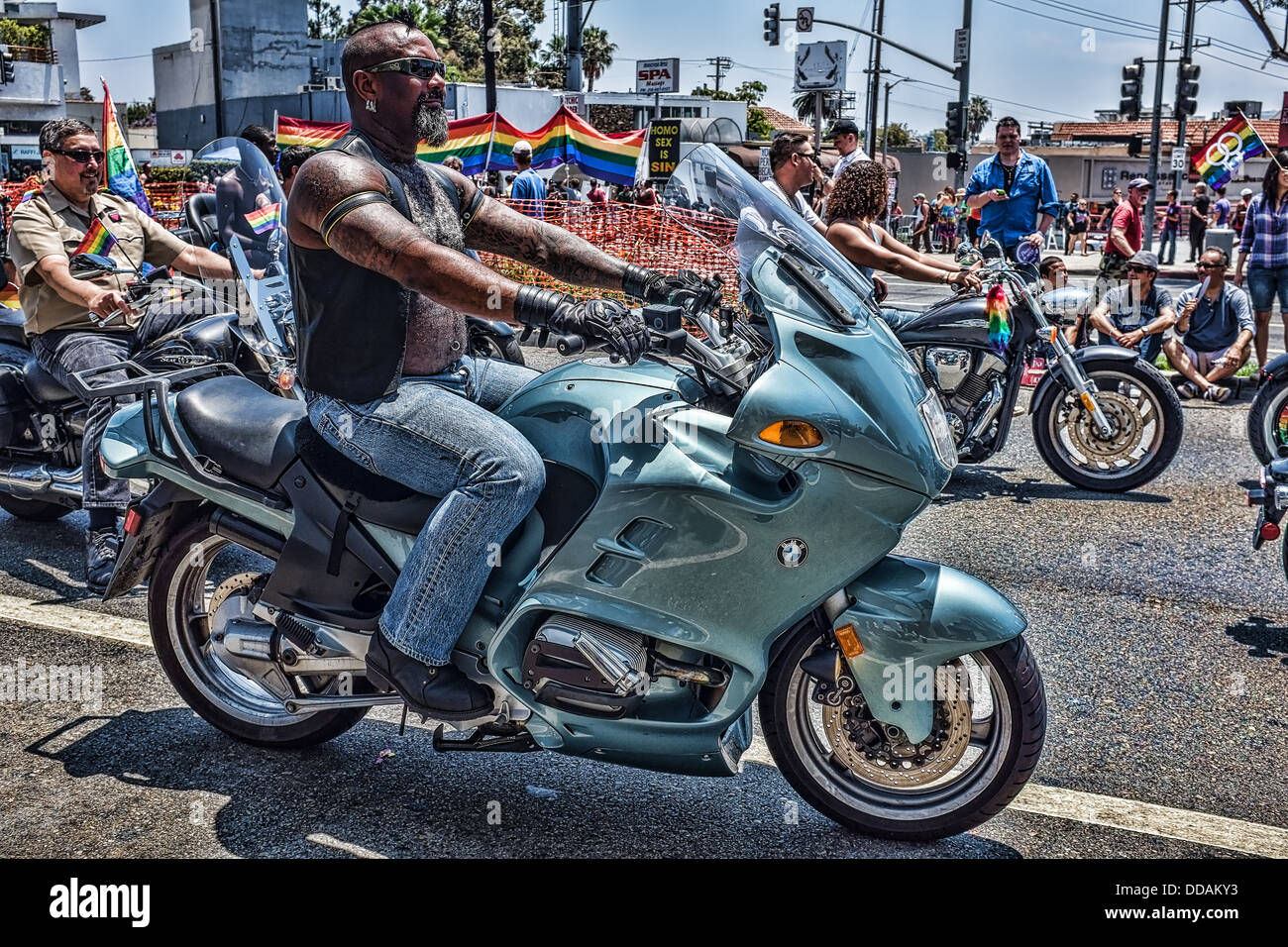 Los Angeles Gay Pride Parade Event Stock Photo - Alamy