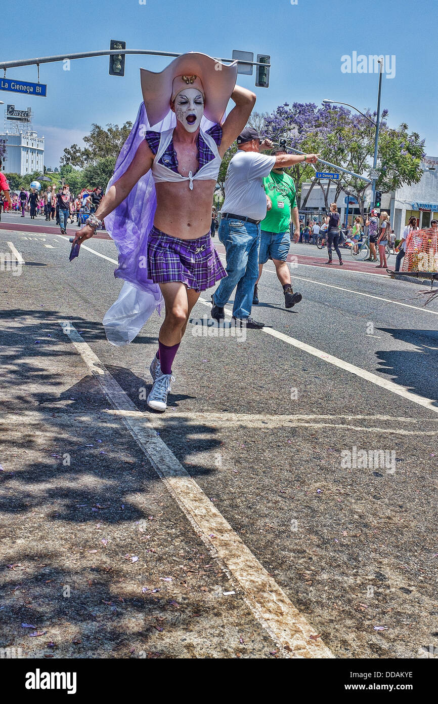 Los Angeles Gay Pride Parade Event Stock Photo - Alamy