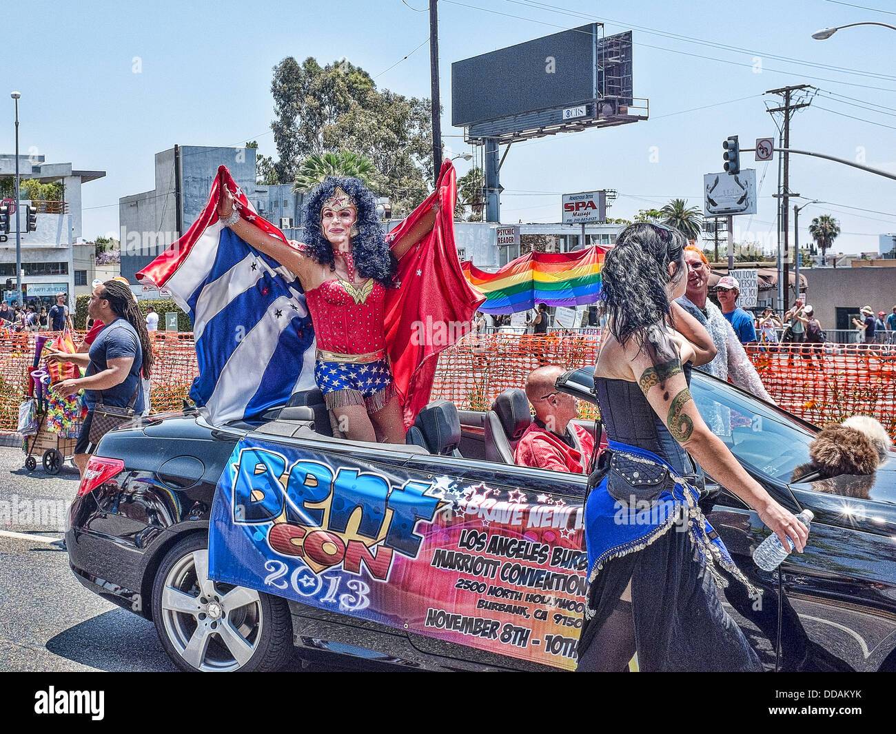 Los Angeles Gay Pride Parade Event Stock Photo Alamy