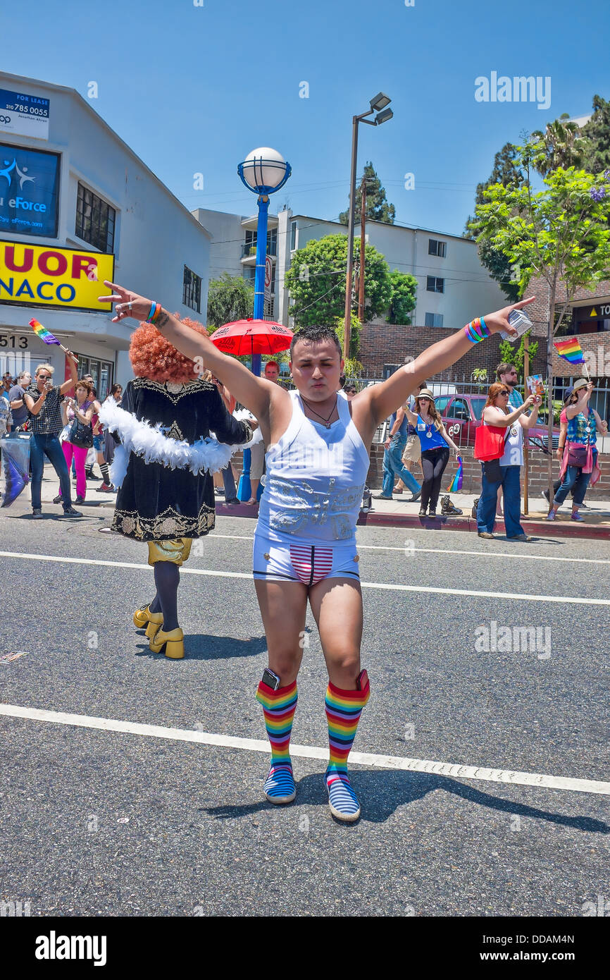 Los Angeles Gay Pride Parade Event Stock Photo - Alamy