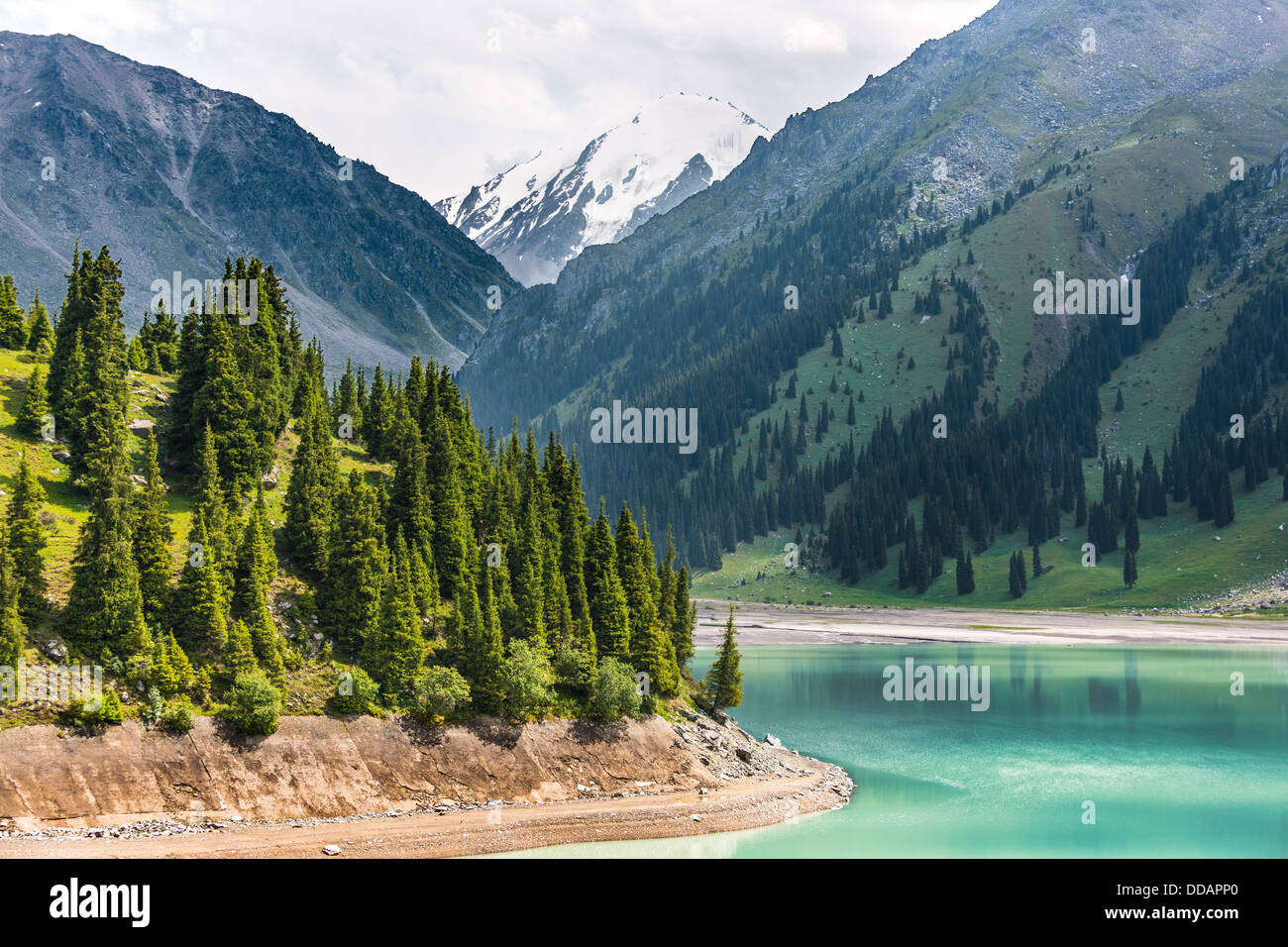 landscape mountain lake Stock Photo - Alamy