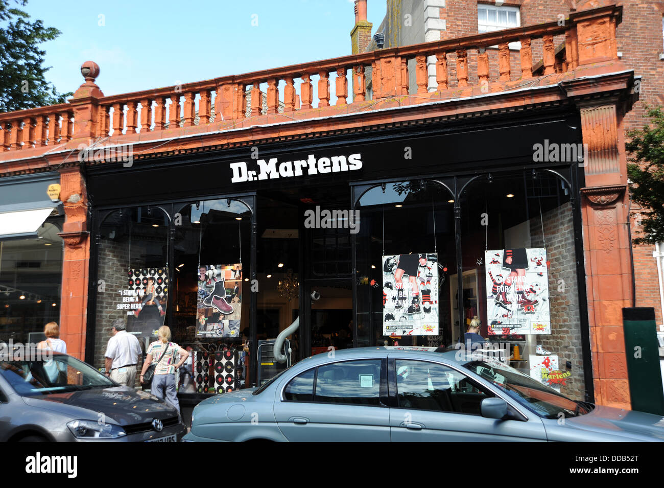 New Dr Martens shoes and boots store or shop in Brighton UK Stock Photo ...