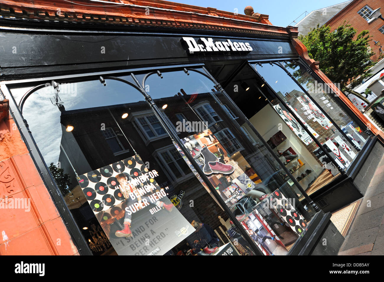 New Dr Martens shoes and boots store or shop in Brighton UK Stock Photo -  Alamy