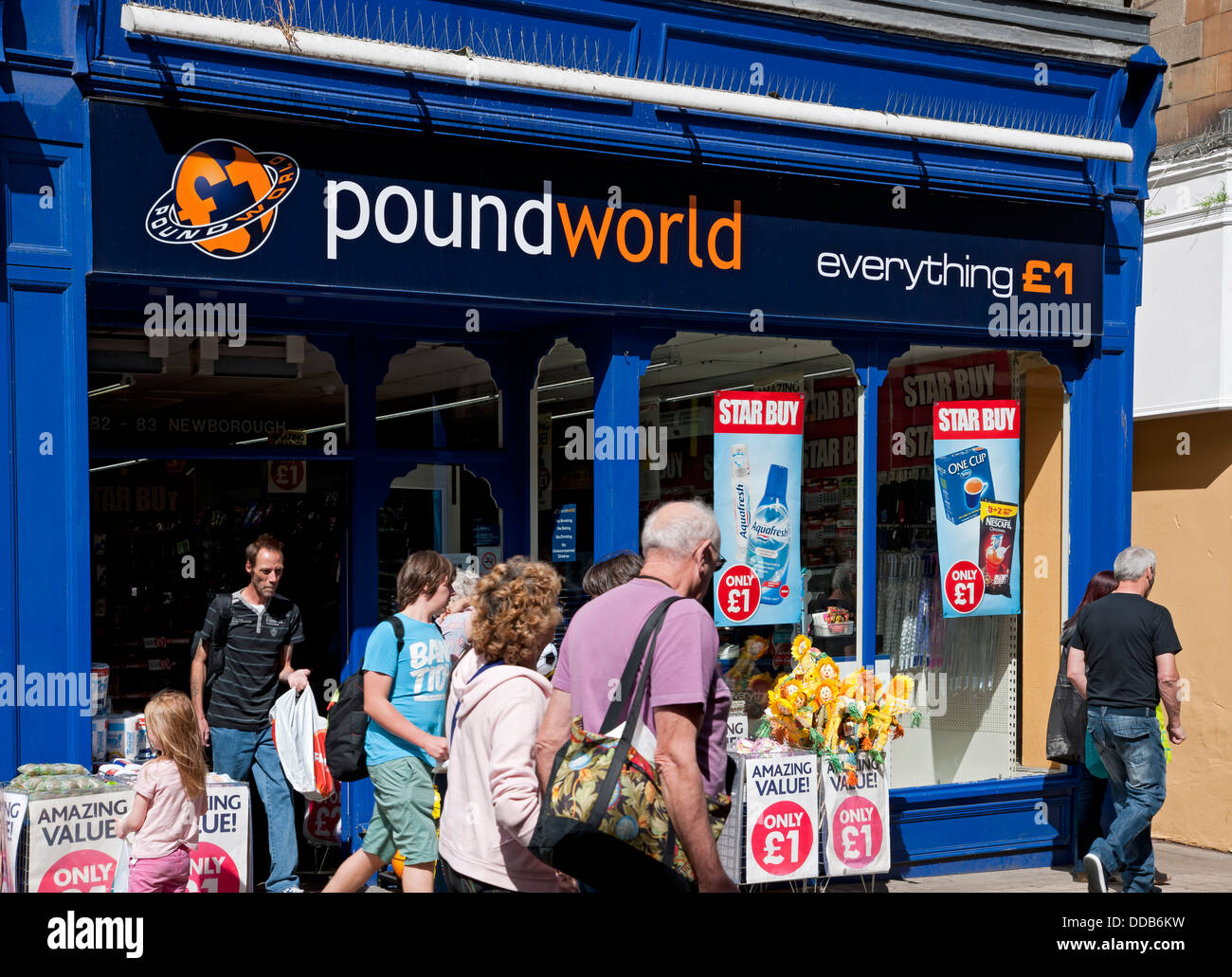 One pound store hires stock photography and images Alamy
