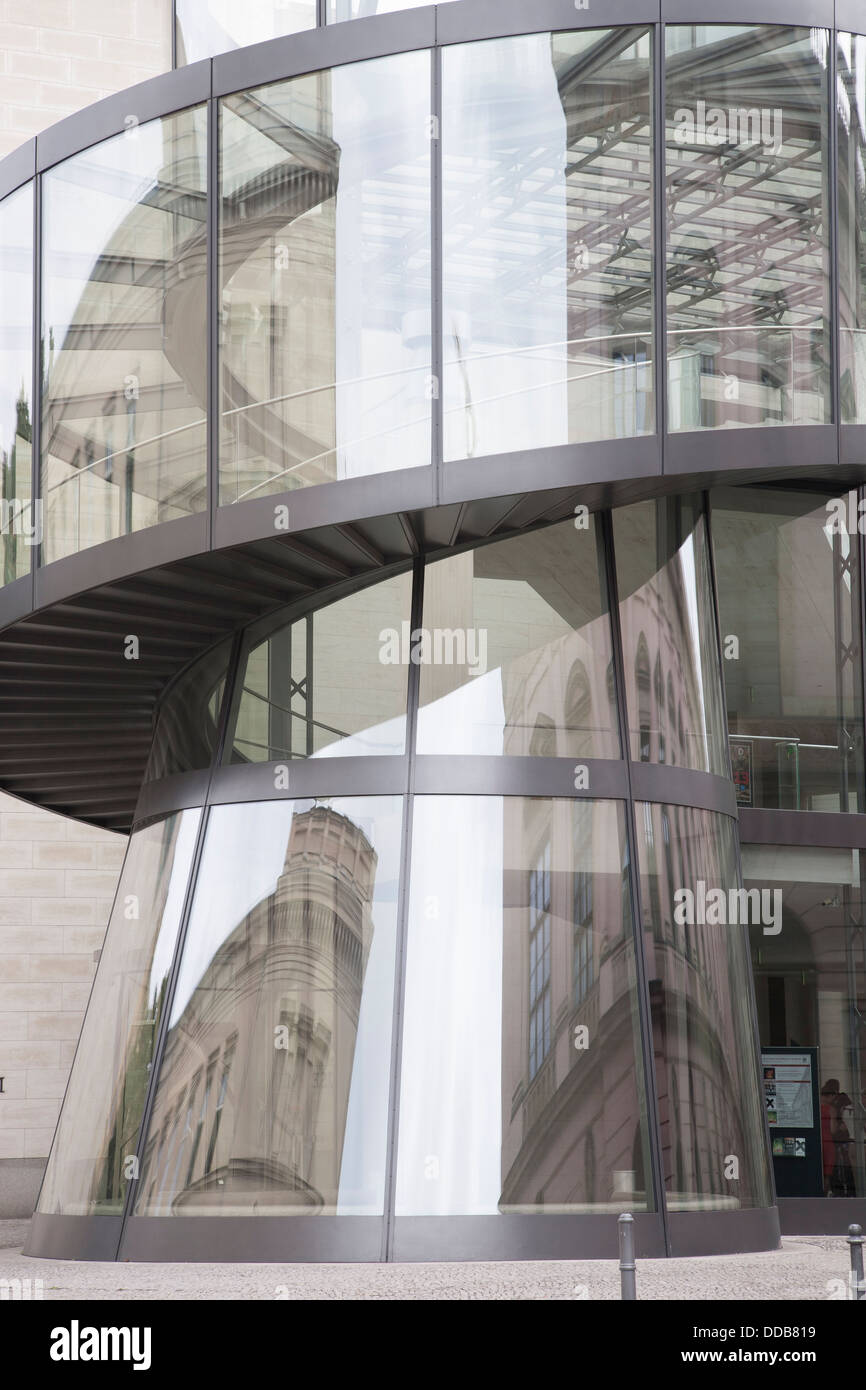 IM Pei Bau Annexe of Deutches Historisches - German History Museum, Berlin, Germany Stock Photo