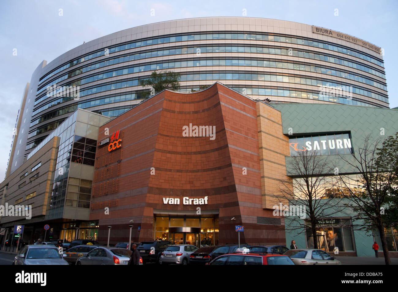 Warsaw, Poland, Golden Terraces shopping center, the biggest in Poland Stock Photo