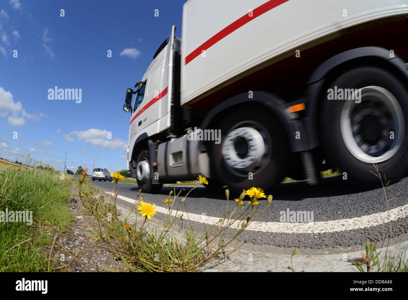 Lorry Side View Sky High Resolution Stock Photography and Images - Alamy