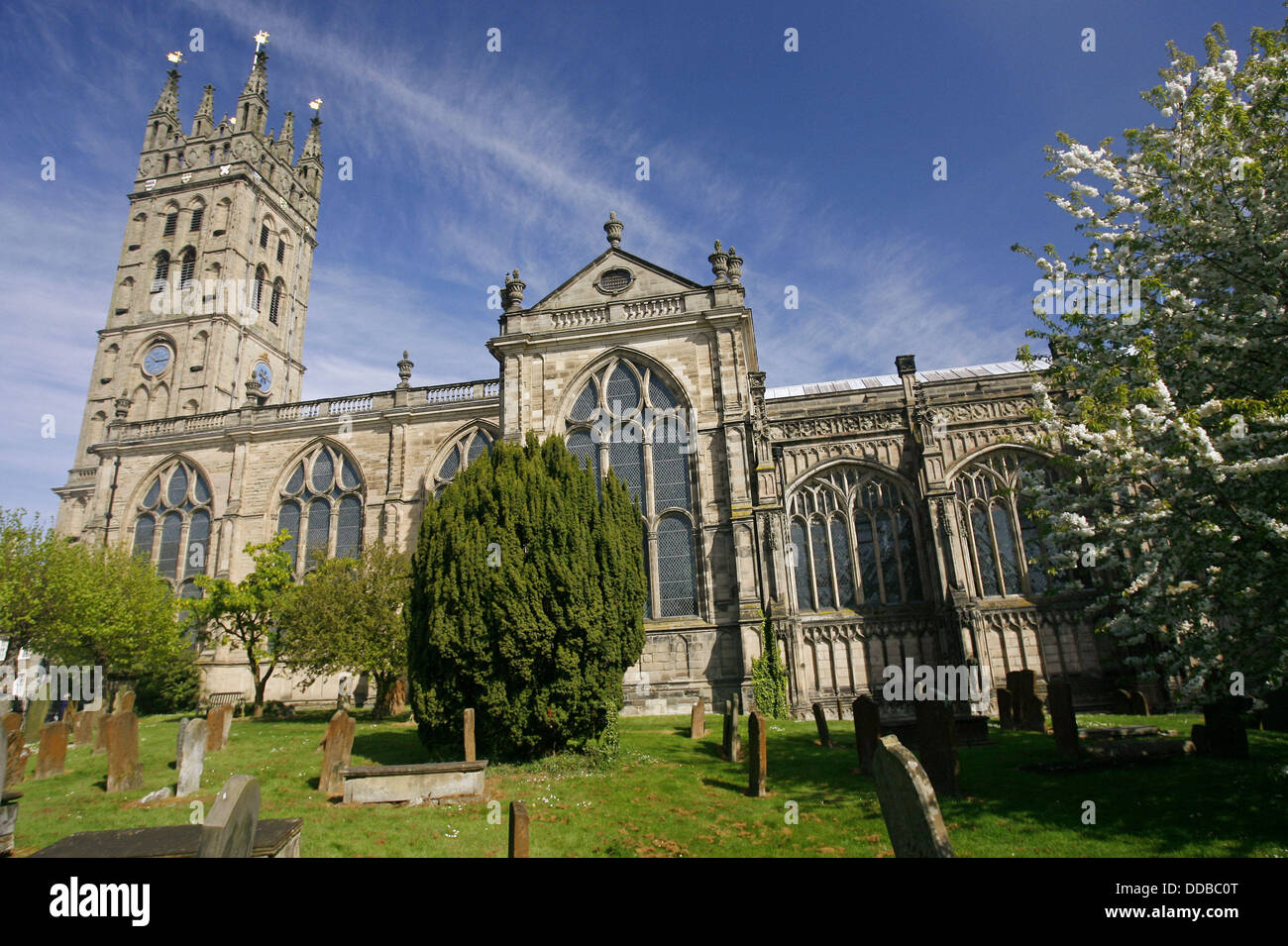 St Mary´s church, Warwick, England, UK Stock Photo Alamy