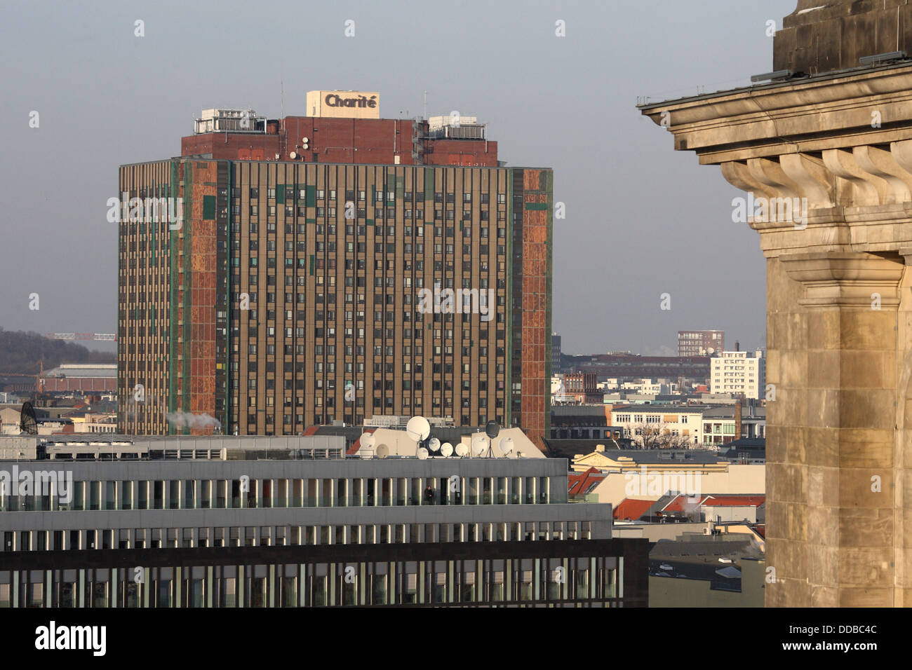Berlin, Germany, home of the Berlin Charite hospital bed Stock Photo