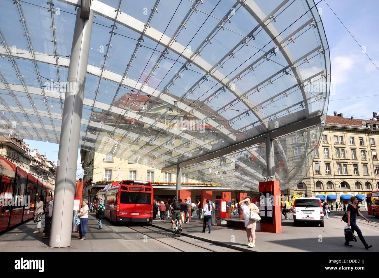 Bern (Switzerland): the Santiago Calatrava's bus station Stock Photo - Alamy