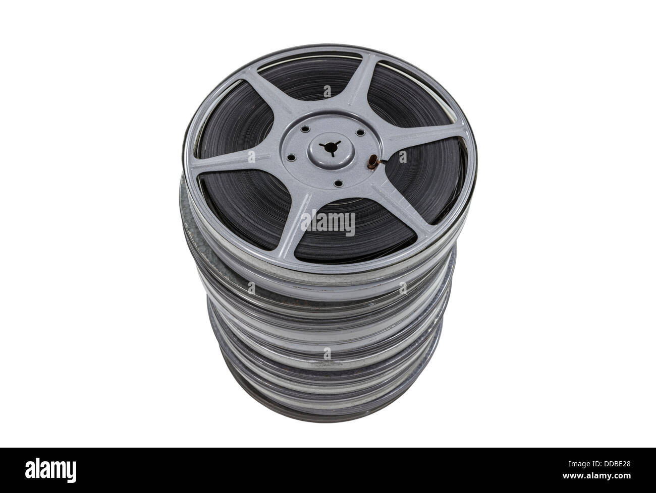 Movie reel stack hi-res stock photography and images - Alamy