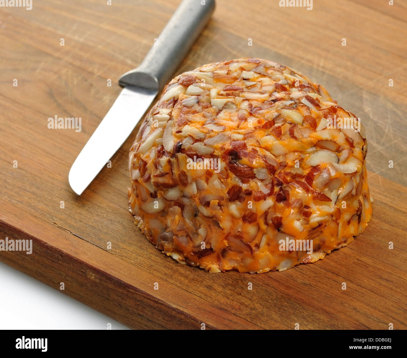 Cheddar Cheese Spread Stock Photo Alamy
