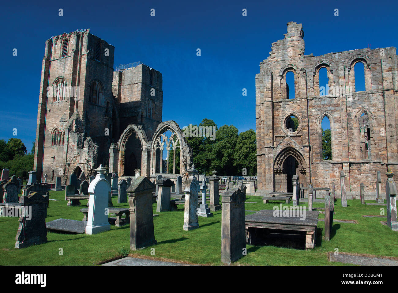 Elgin Cathedral, Elgin, Moray Stock Photo
