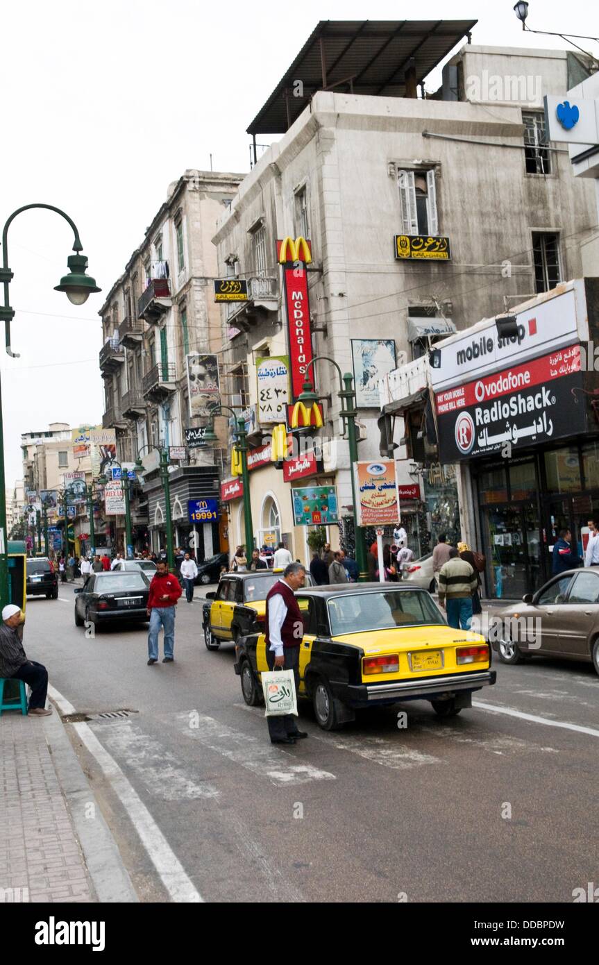 Russian Lada cars are the most popular in Egypt Stock Photo Alamy