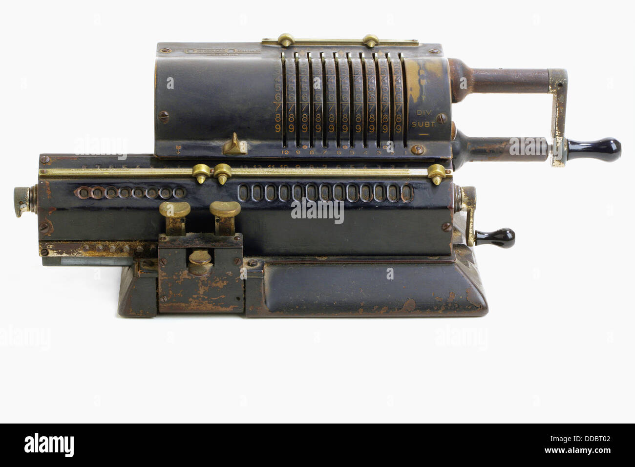 Ancient Calculating Machine High Resolution Stock Photography and