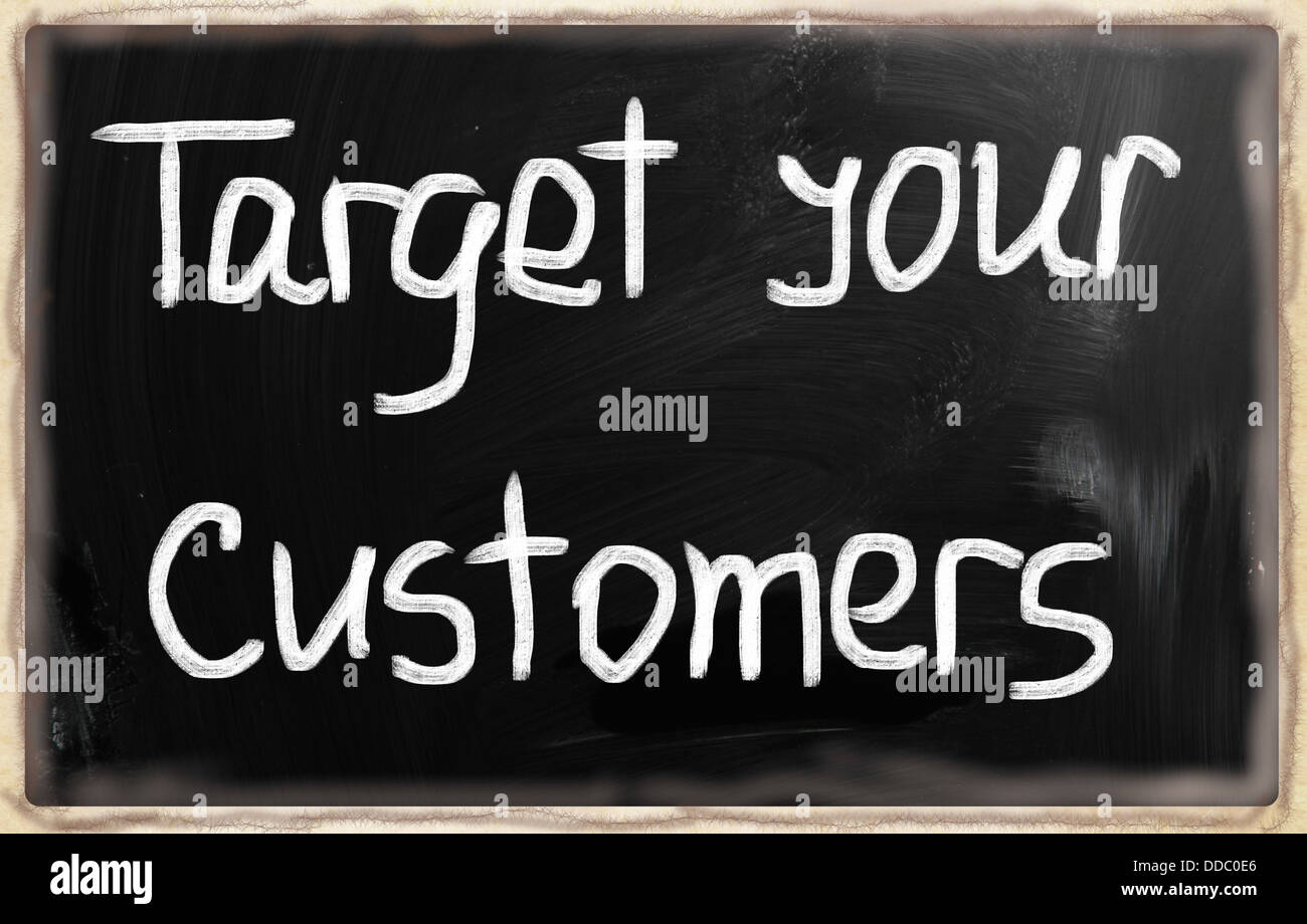 Target Your Customers Stock Photo Alamy Target Your Customers Stock Photo Alamy