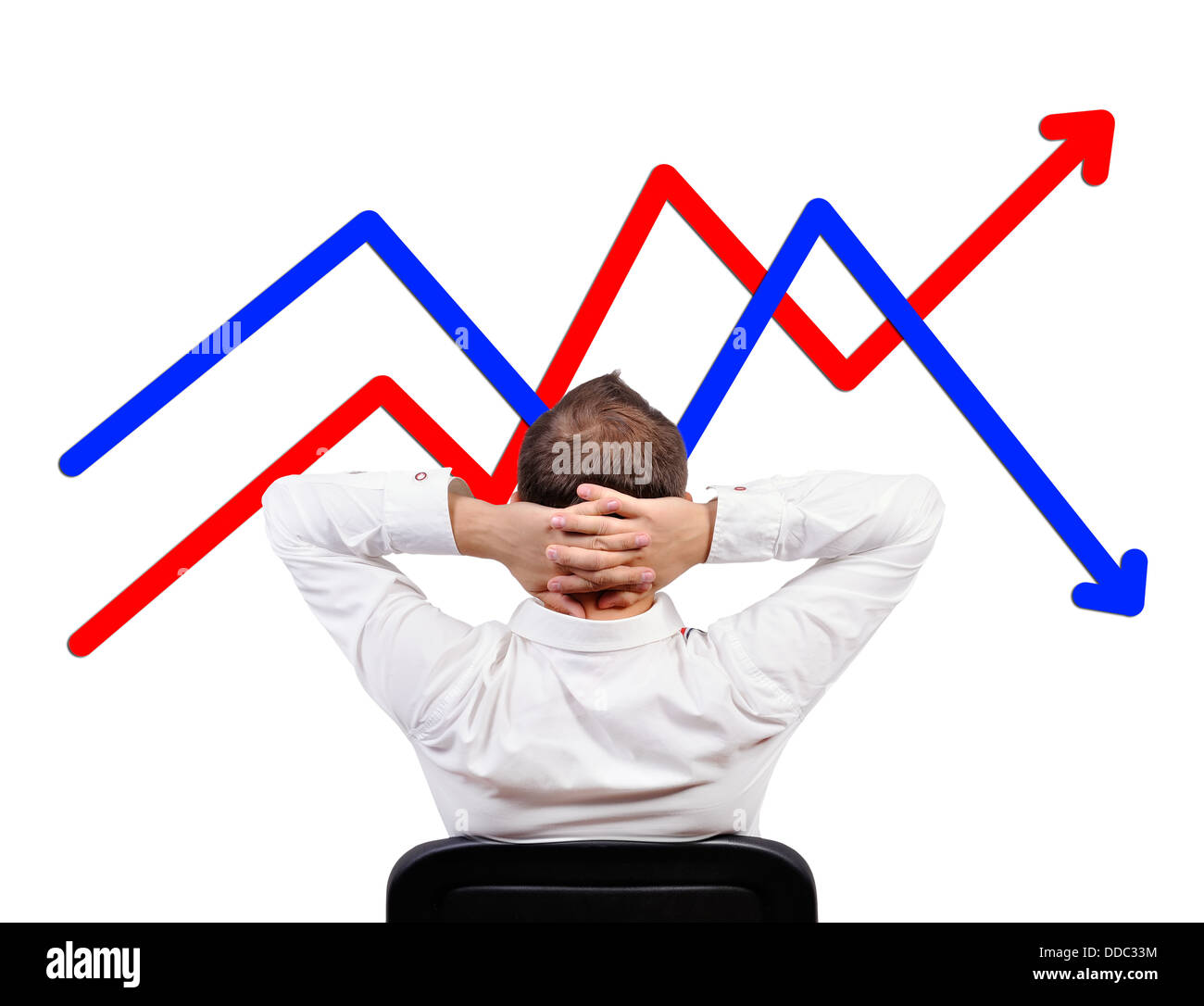 looking chart Stock Photo Alamy