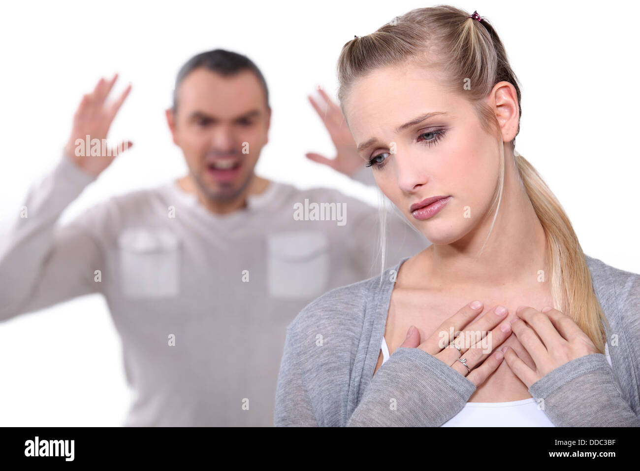 I'm through with you Stock Photo Alamy