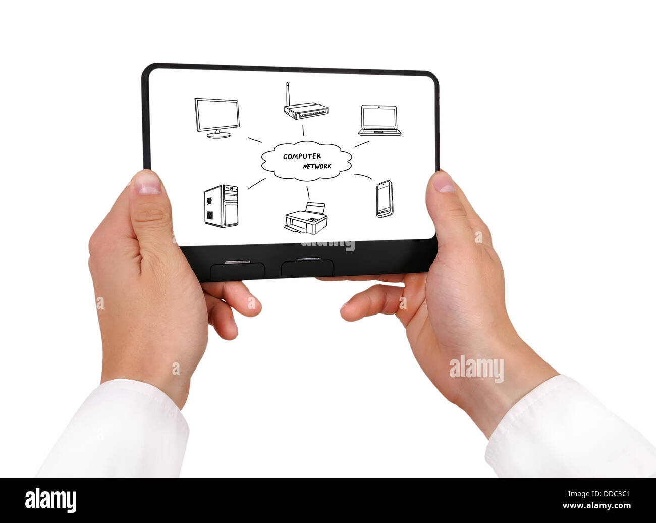 computer network concept Stock Photo - Alamy