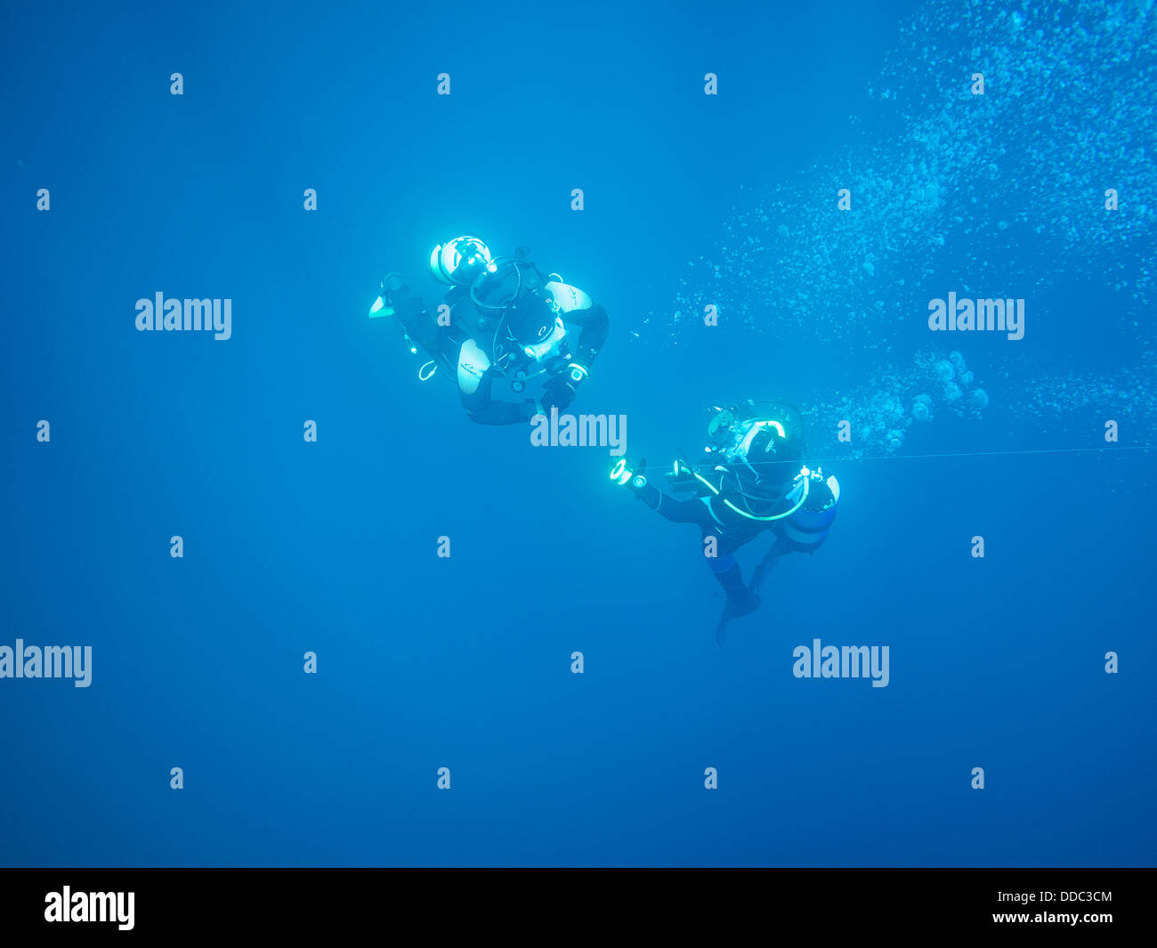 Scuba diving in Ireland Stock Photo Alamy