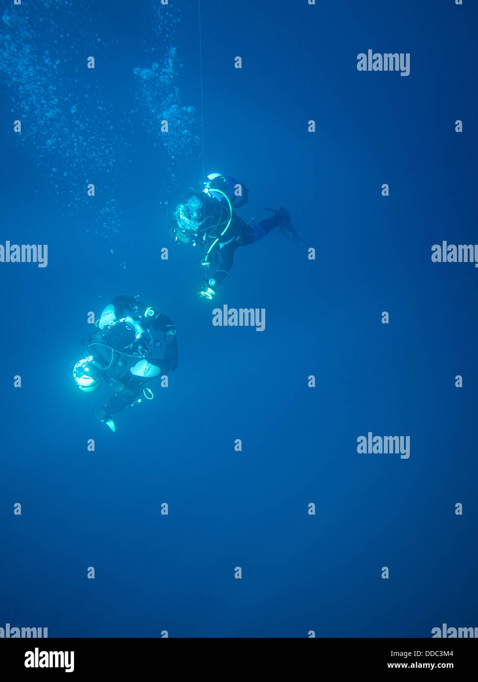 Scuba diving in Ireland Stock Photo Alamy