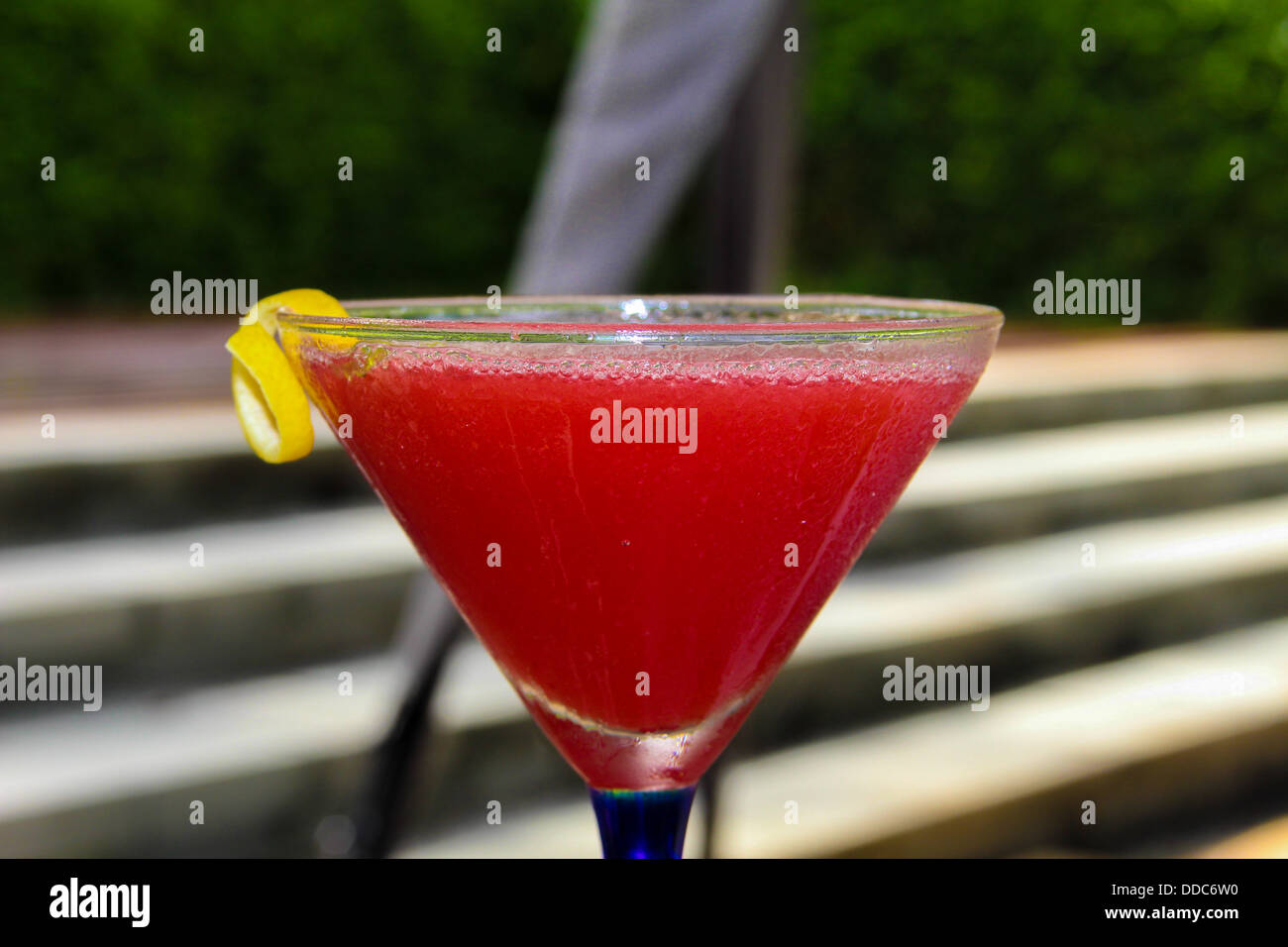 Strawberry Daiquiri cocktail Stock Photo Alamy