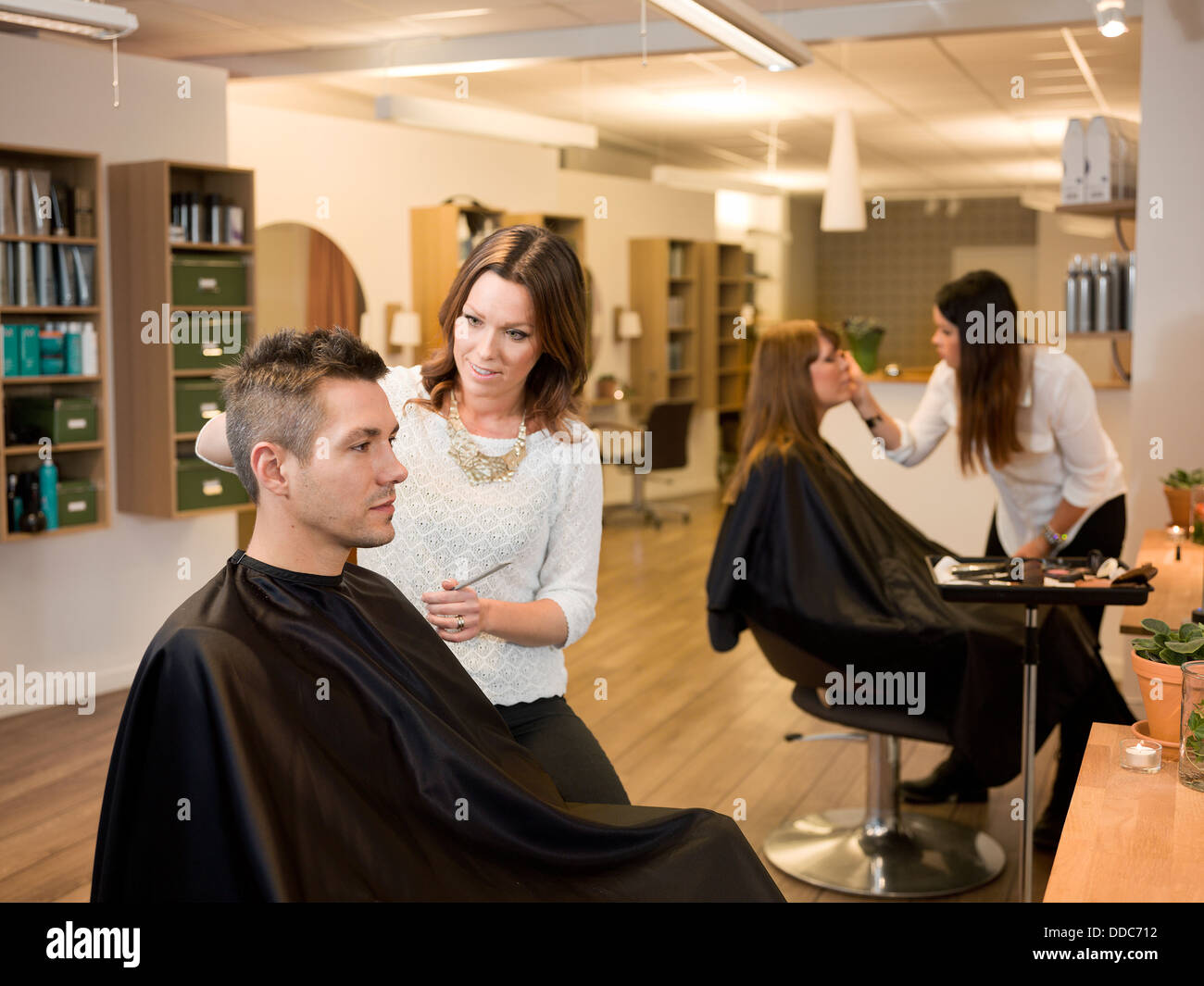 Beauty salon situation hi-res stock photography and images - Alamy