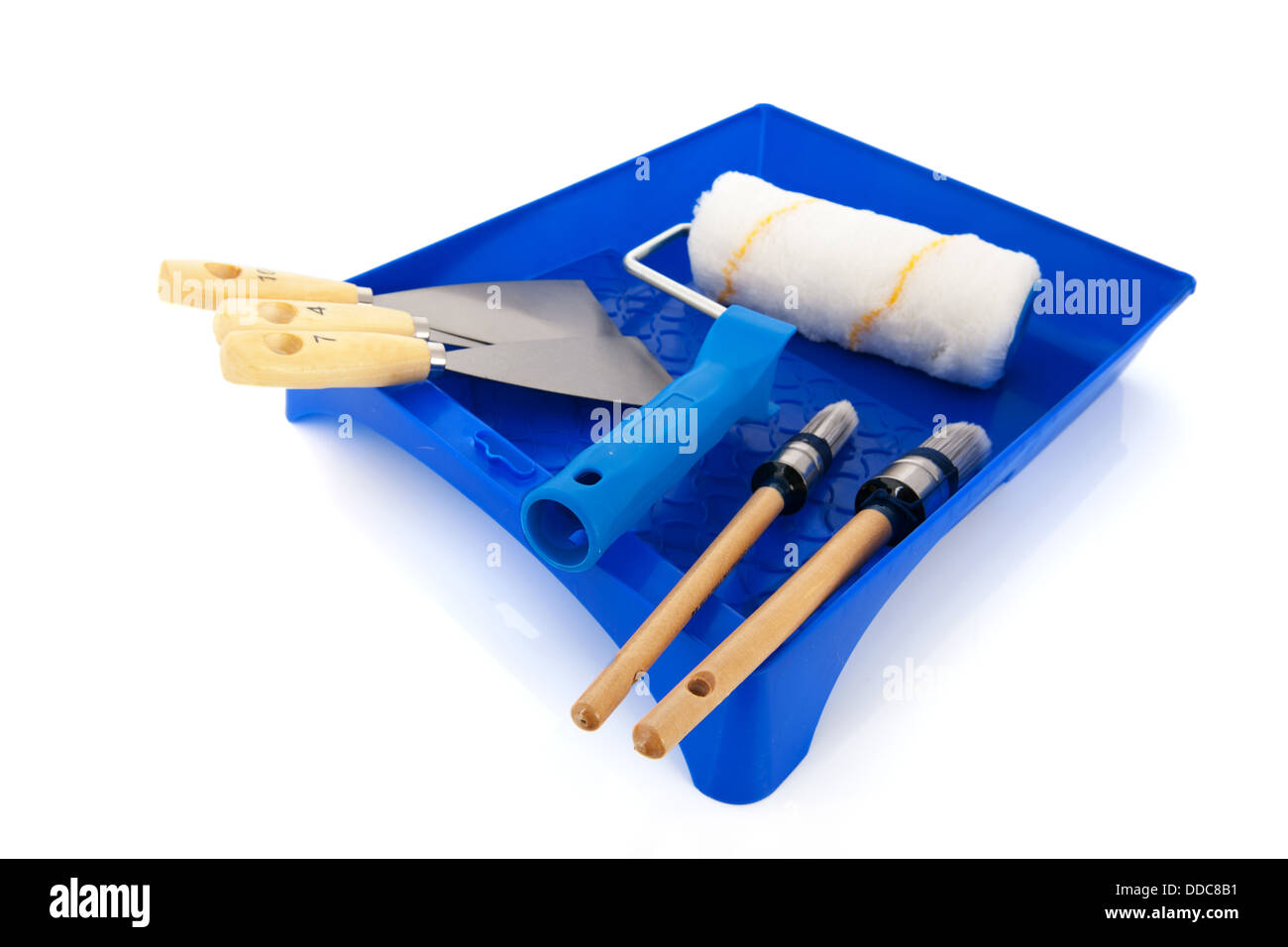 Painters equipment Stock Photo