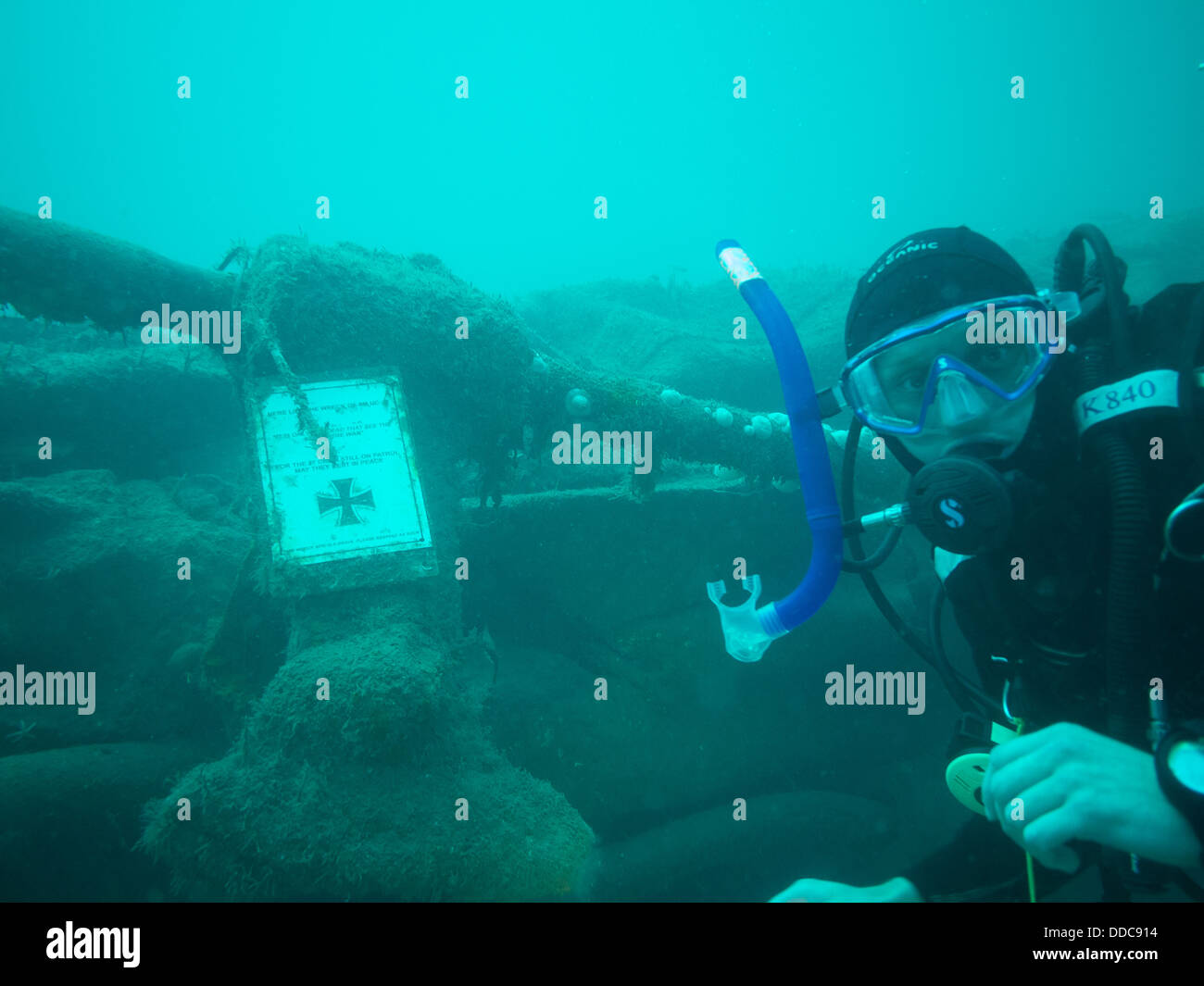 Scuba diving in Ireland Stock Photo Alamy