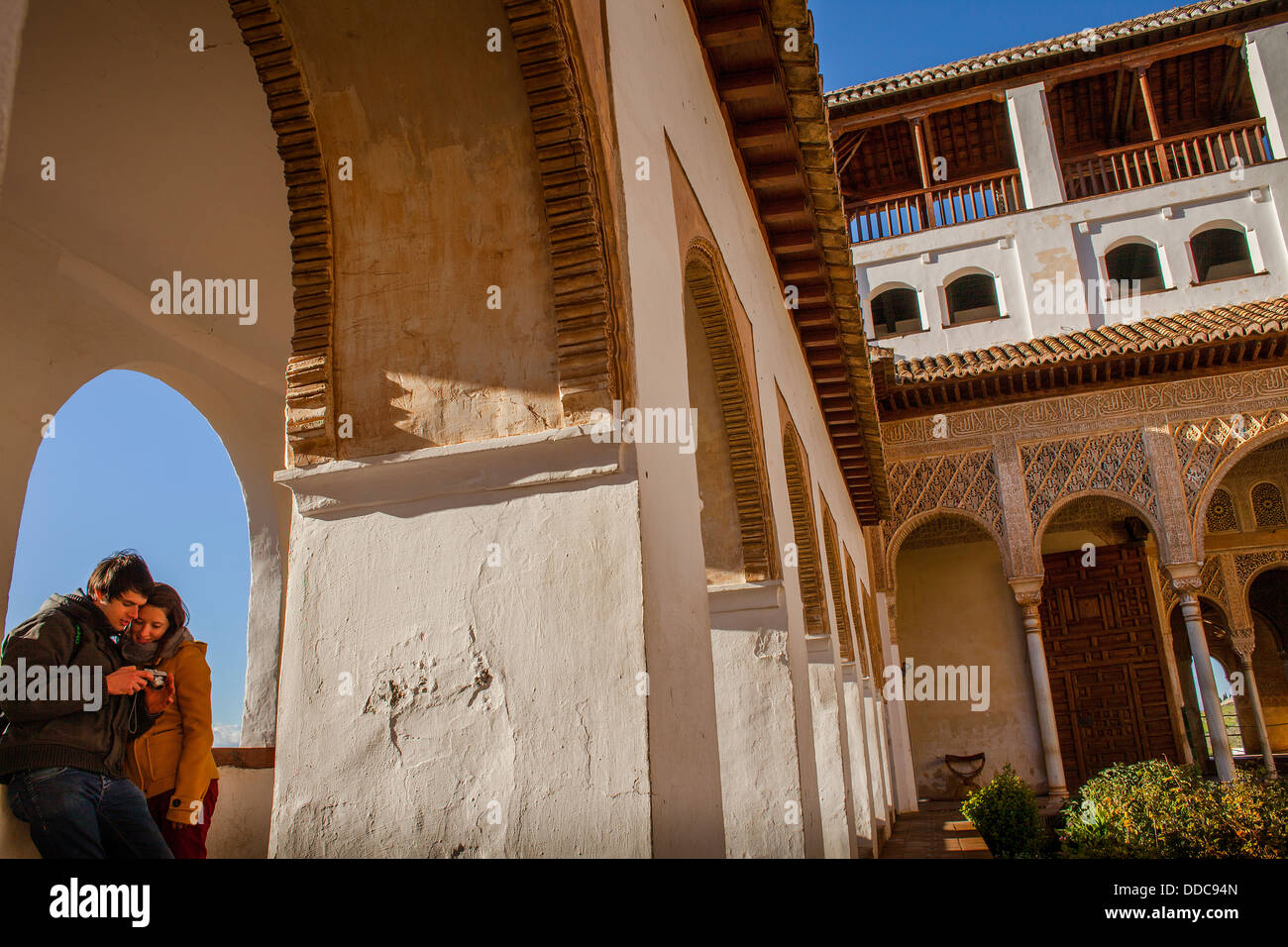 Patio de la Acequia (courtyard of irrigation ditch). El Generalife. La