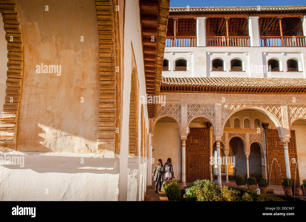Patio de la Acequia (courtyard of irrigation ditch). El Generalife. La