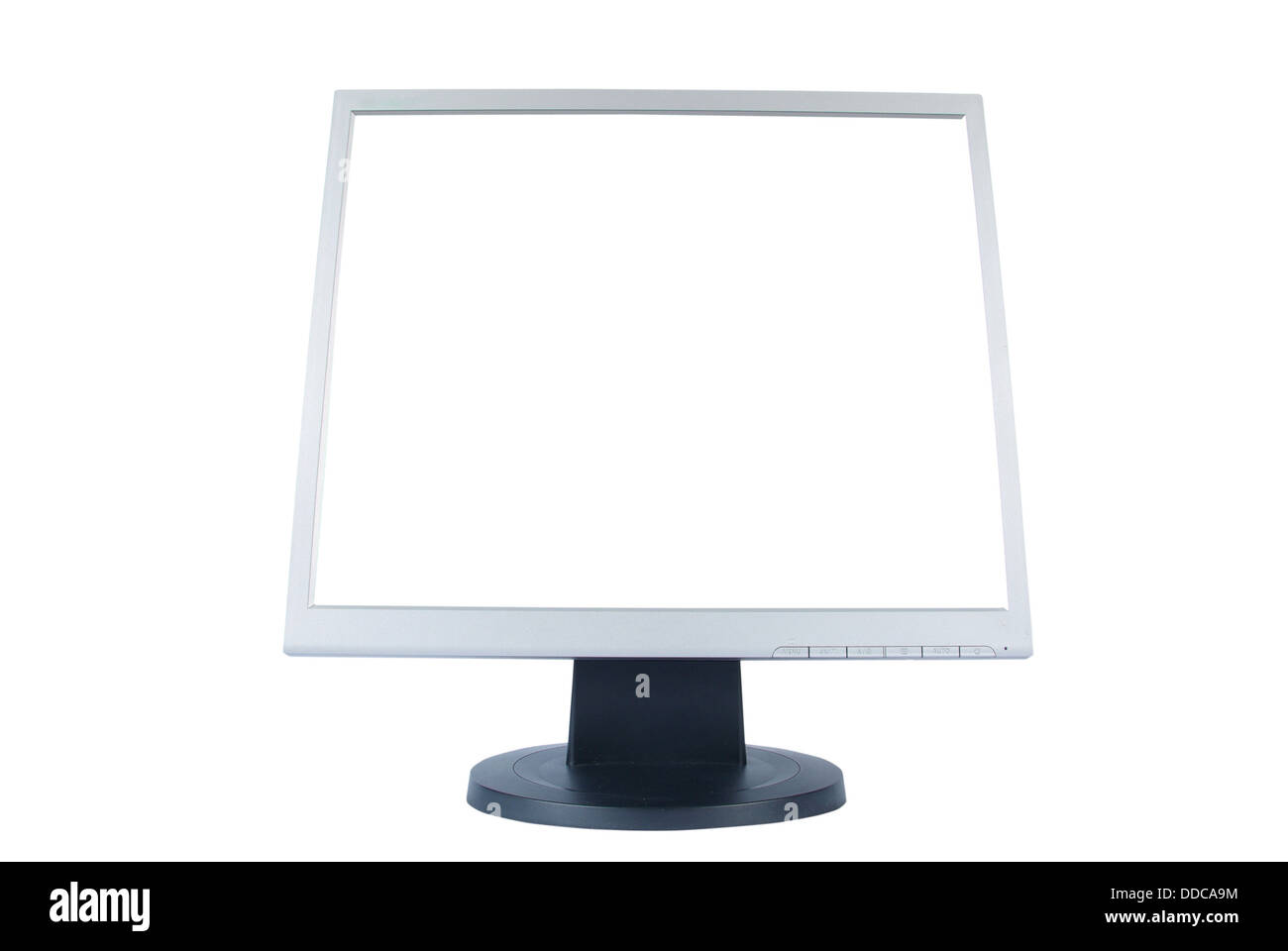 monitor in white Stock Photo Alamy