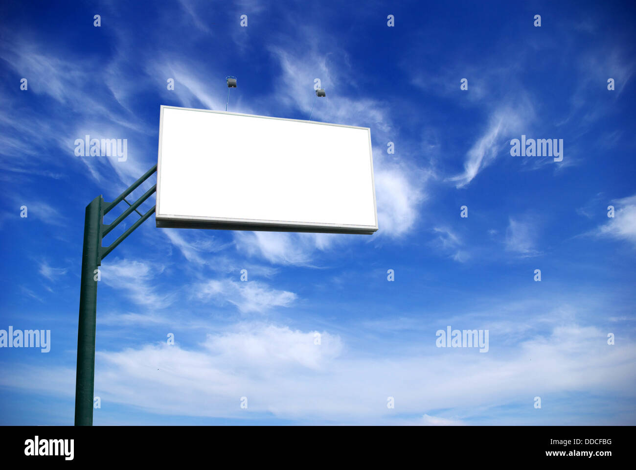 advertising billboard Stock Photo