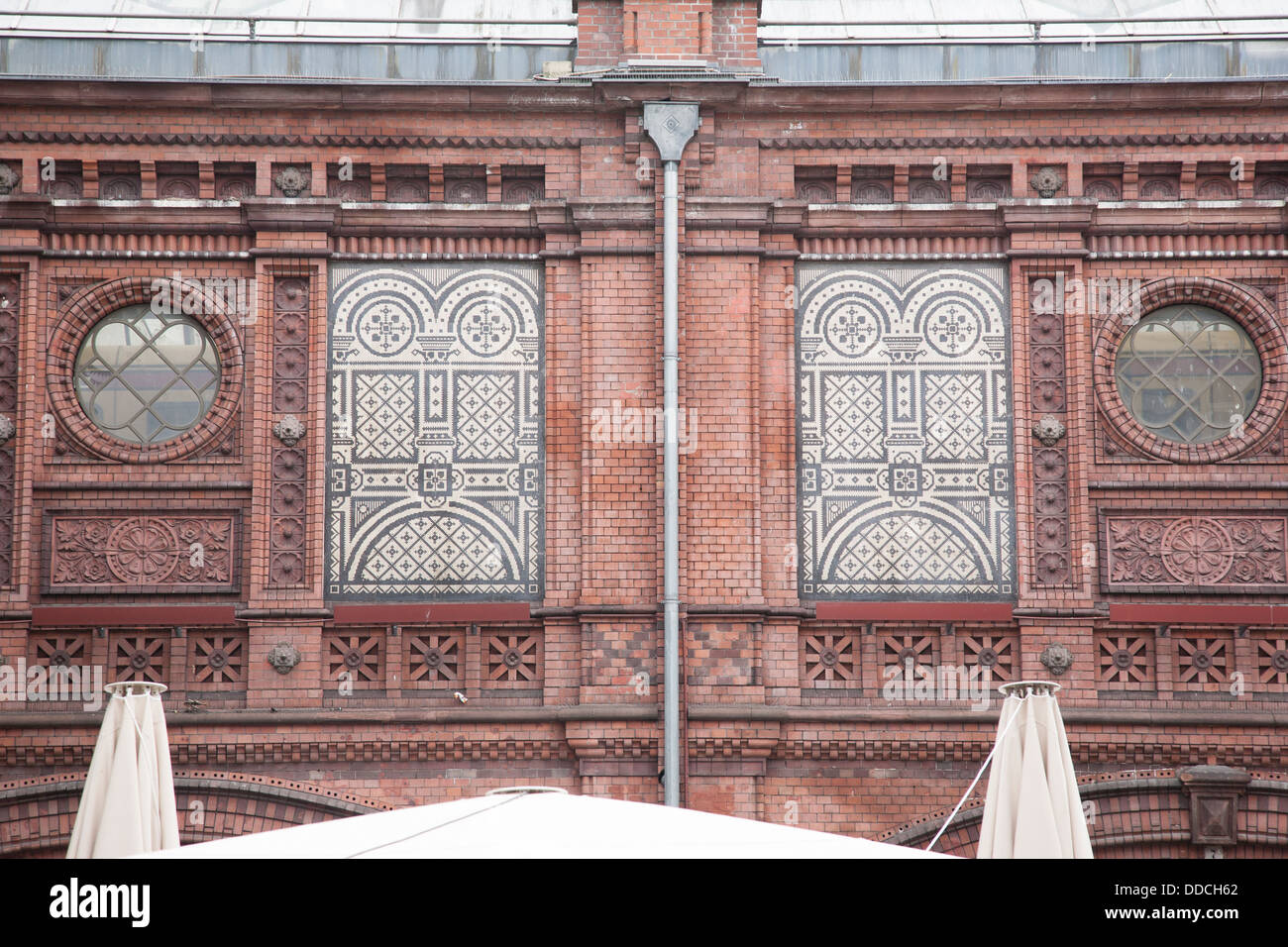Facade of Hackescher Markt Railway Station (1882), Berlin, Germany ...