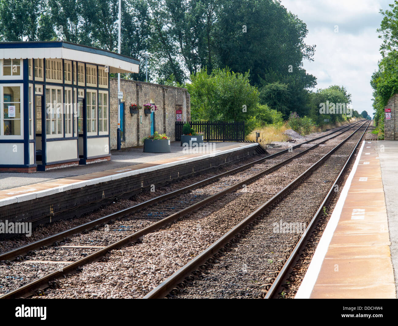 Market Rasen regional railway station, Lincolnshire, England Stock Photo Alamy