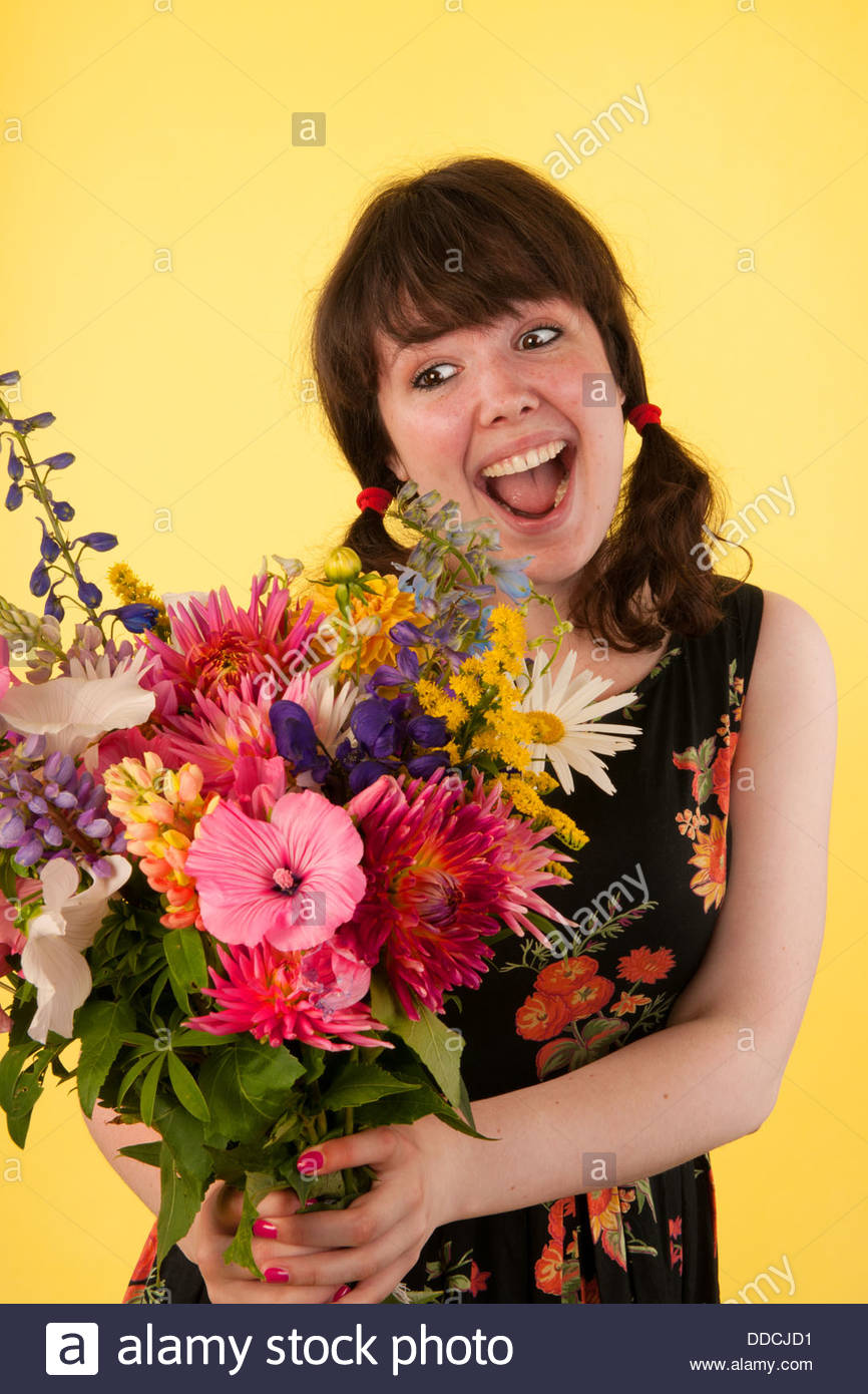 getting flowers for a girl