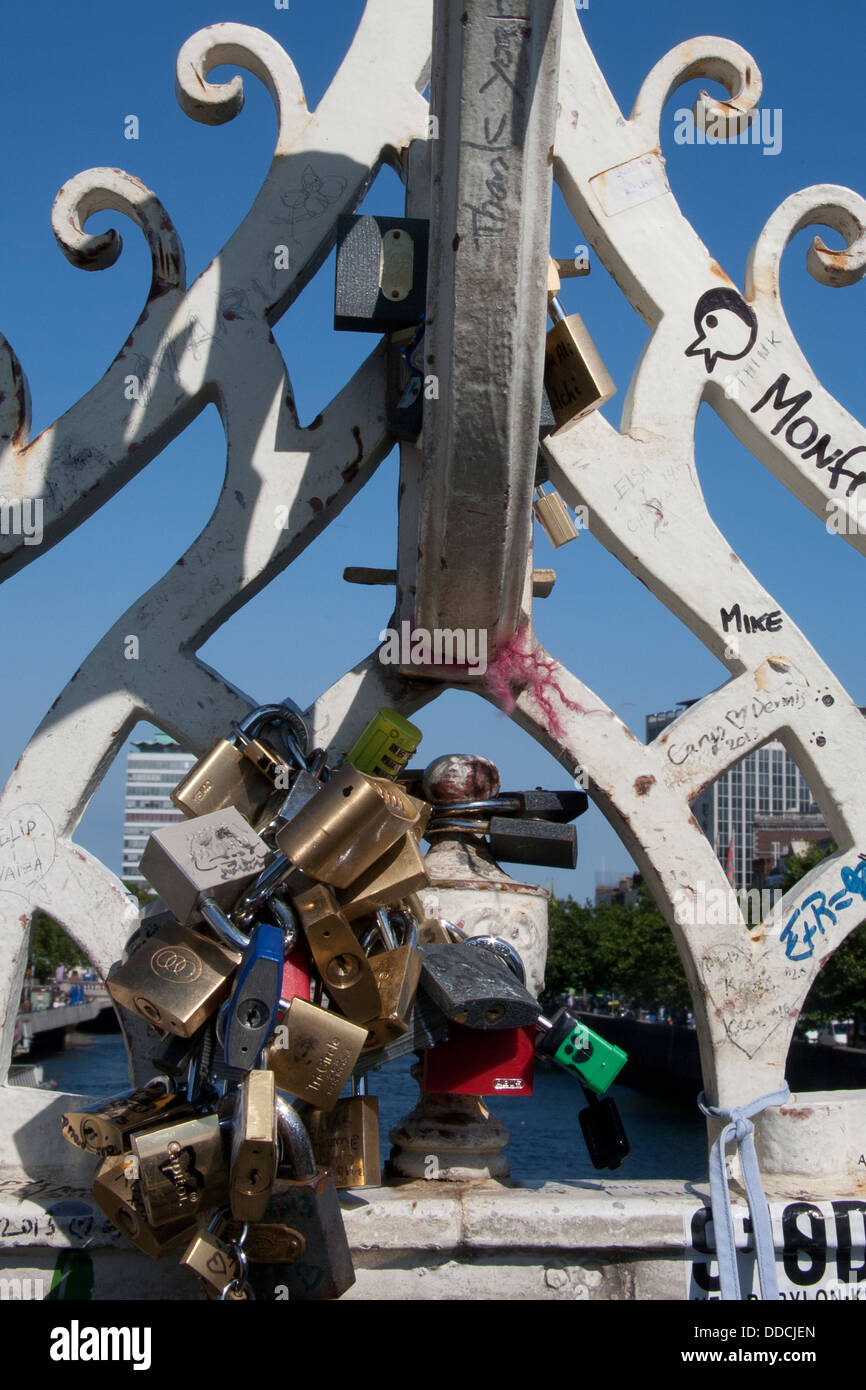 Dublin locks hires stock photography and images Alamy