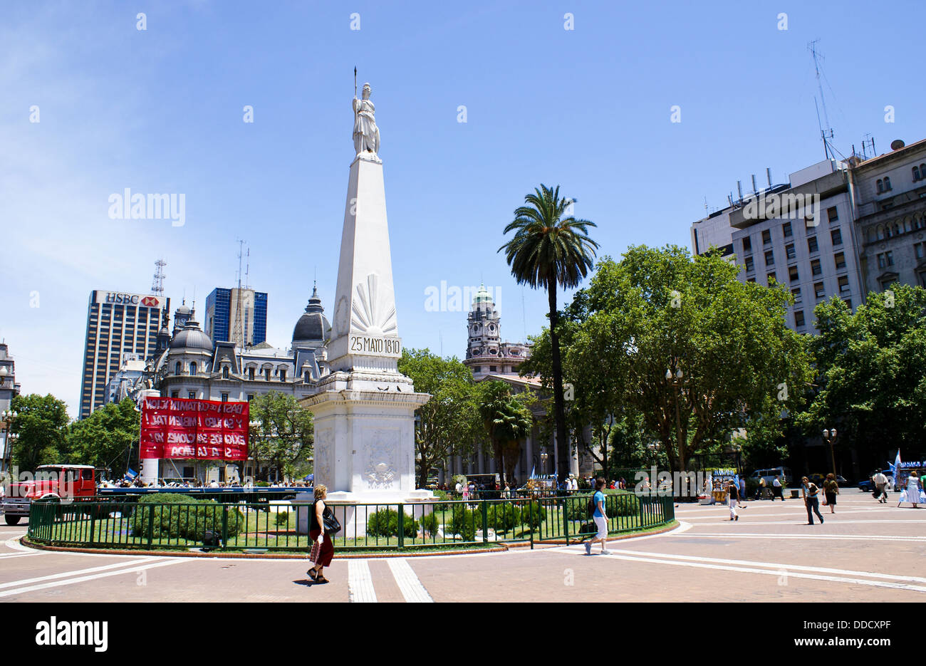 Plaza de Mayo, Buenos Aires, Argentina Stock Photo