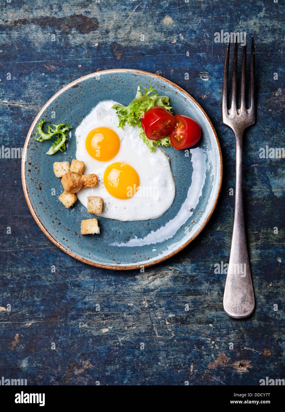 Traditional breakfast eggs Stock Photo Alamy
