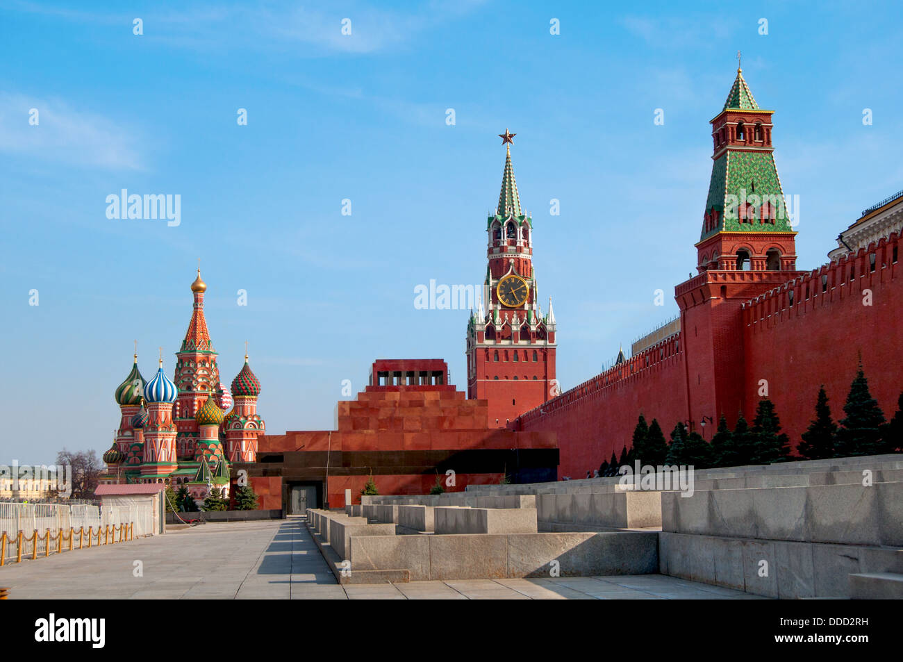 Red Square Moscow Stock Photo