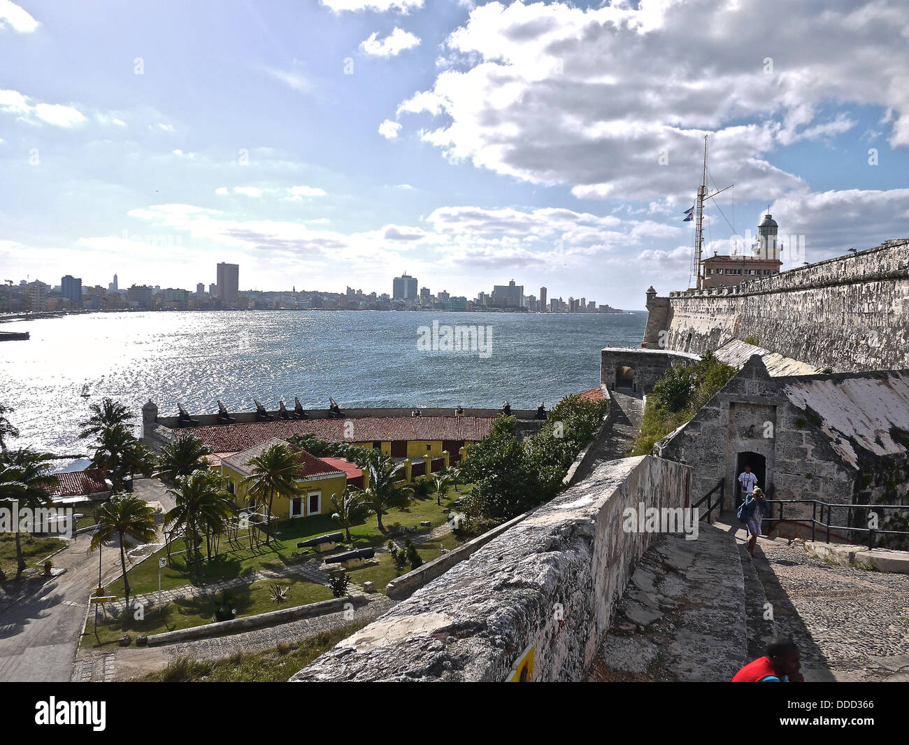 El Morro Fortress, Morro Castle, and buildings on city skyline, Havana, La  Habana Vieja, Cuba Stock Photo - Alamy