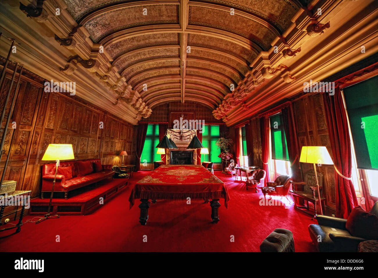 Rooms at Waddesdon Manor, Buckinghamshire, England Stock Photo