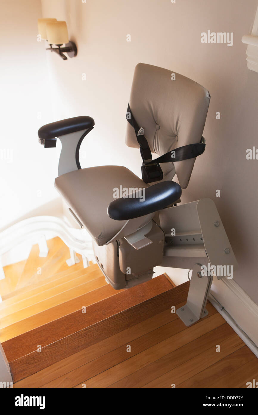 Stair Lift Chair Stock Photos Stair Lift Chair Stock Images Alamy