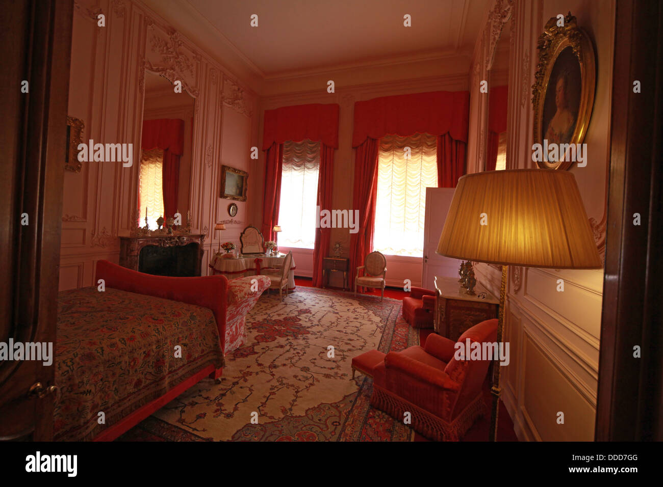Rooms at Waddesdon Manor, Buckinghamshire, England Stock Photo