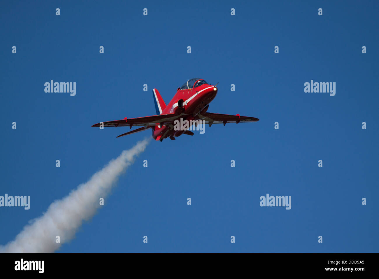 Red Arrows display at Bournemouth Airshow 2013 Stock Photo - Alamy