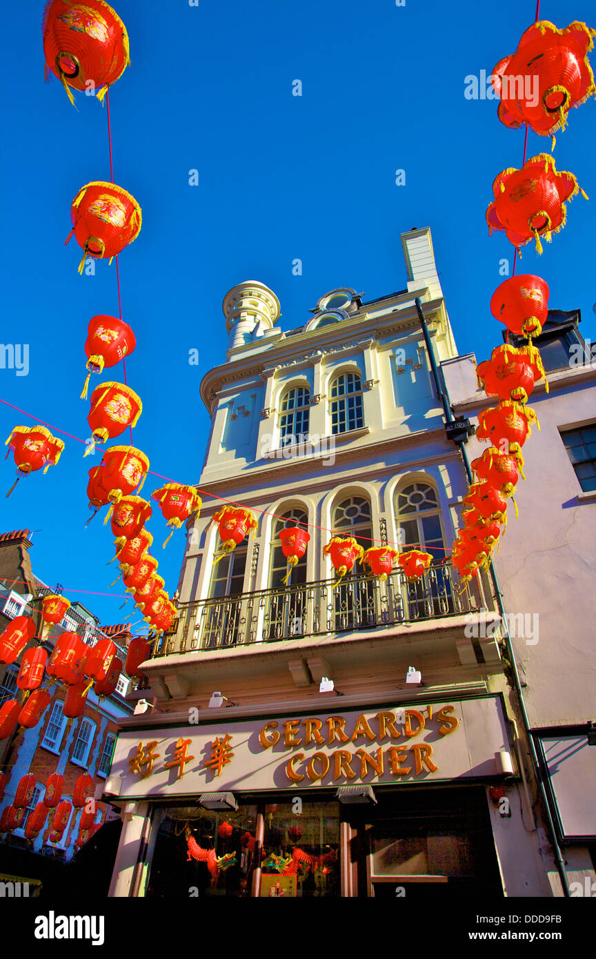 Chinese New Year Celebrations in Chinatown, London, England, Europe