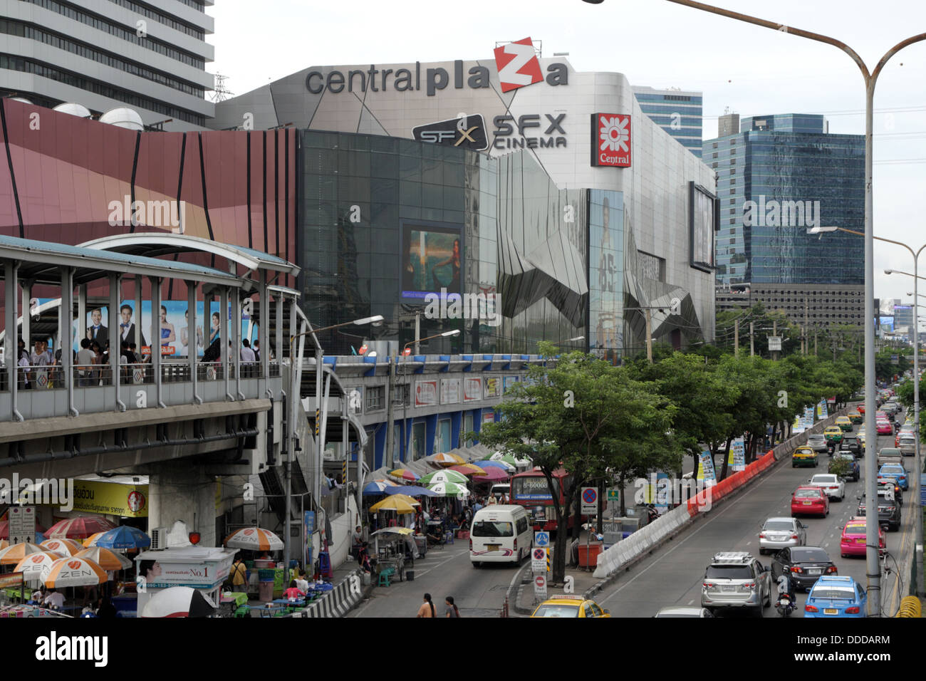 Central Plaza Lardprao a shopping mall on Phaholyothin Rd. , Bangkok , Thailand Stock Photo